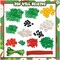 36 Pieces Christmas Crafts for Children, Beaded Ornament Kit to Make Wreath Snowman Christmas Tree Decorations Holiday Tree Party Supplies